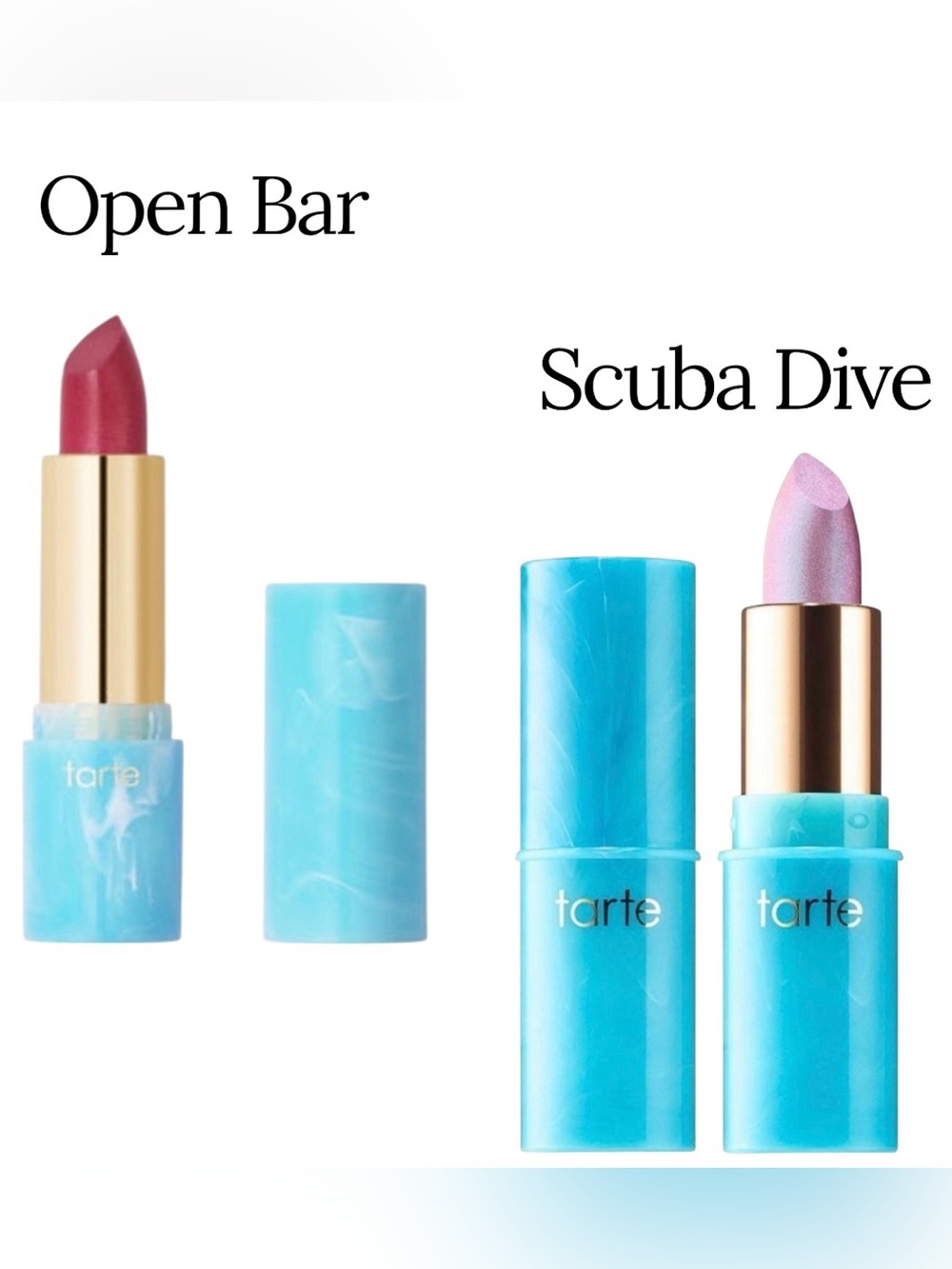 Tarte Rainforest Of The Sea Color Splash Shade Shifting Lipstick 3.4g New In Box